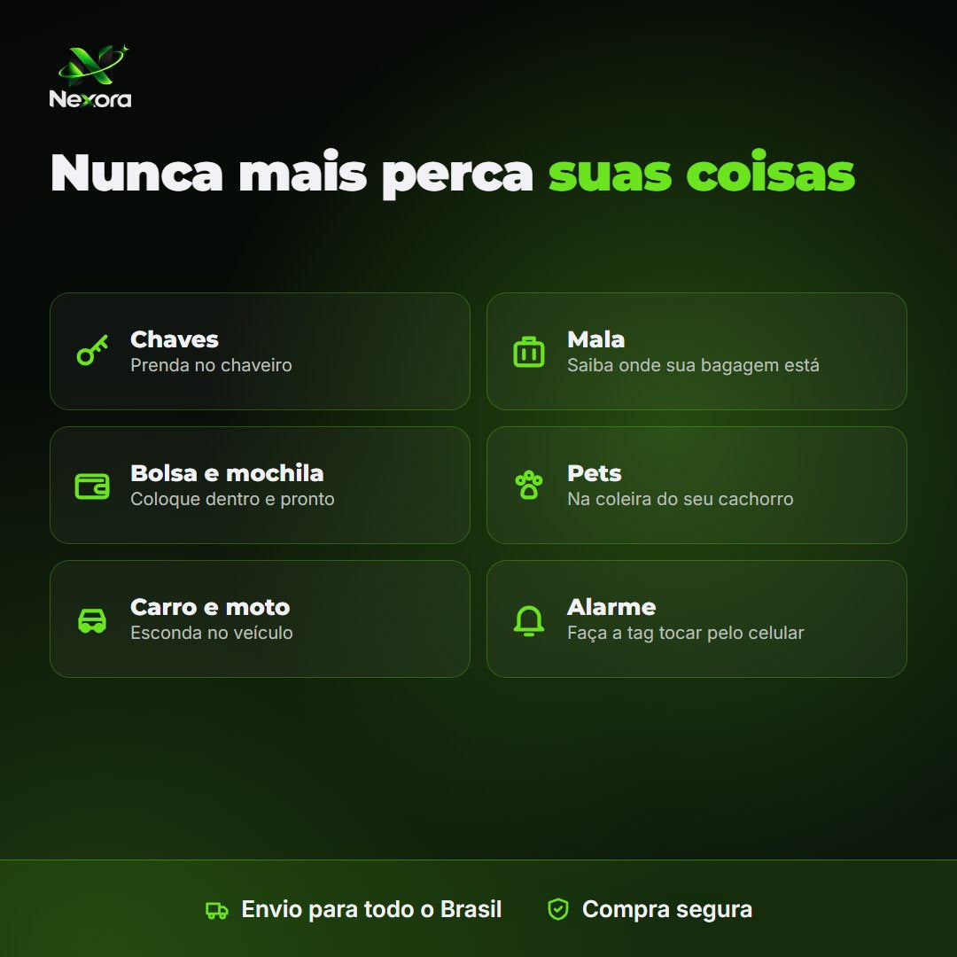 Usos do rastreador Bluetooth